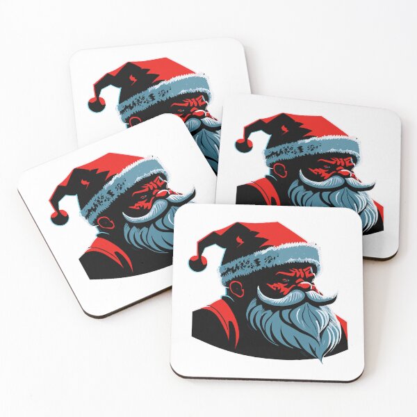Item preview, Cool Santa Claus Christmas Designs designed and sold by The Funscape Store.