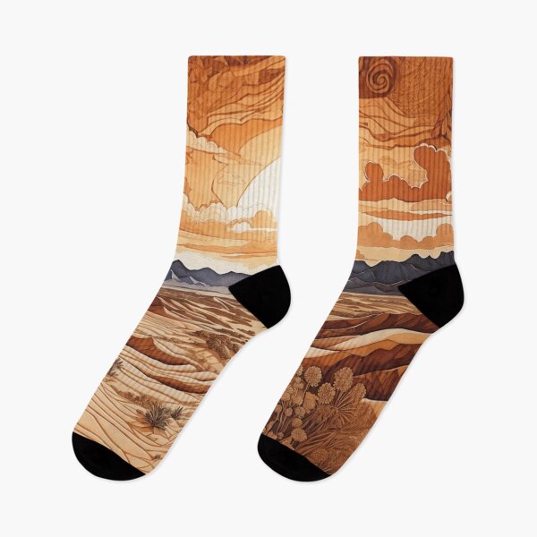 Item preview, Sunset over Desolation: A Desert and Mountain Range designed and sold by Ngea.