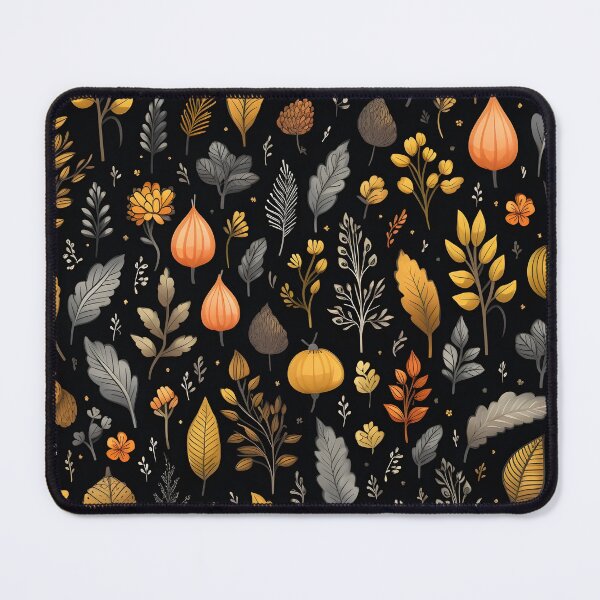 Item preview, Enchanting Autumn Theme Seamless Pattern - Nature's Palette designed and sold by Moo7shop.