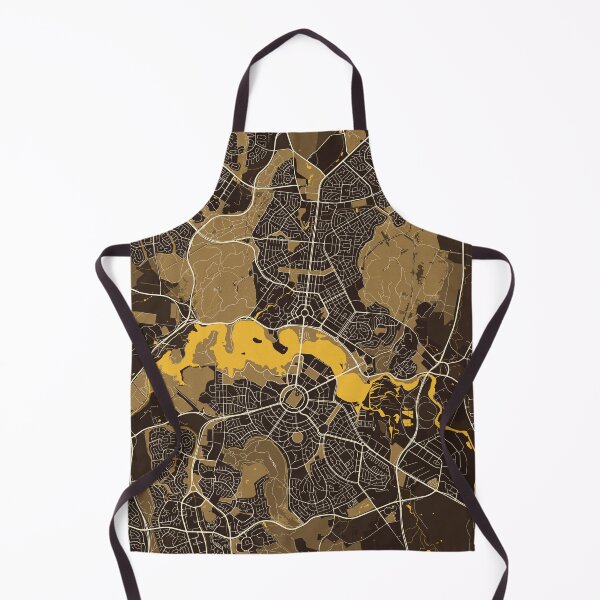 Item preview, Canberra City Map of Australia - Pastel designed and sold by deMAP.