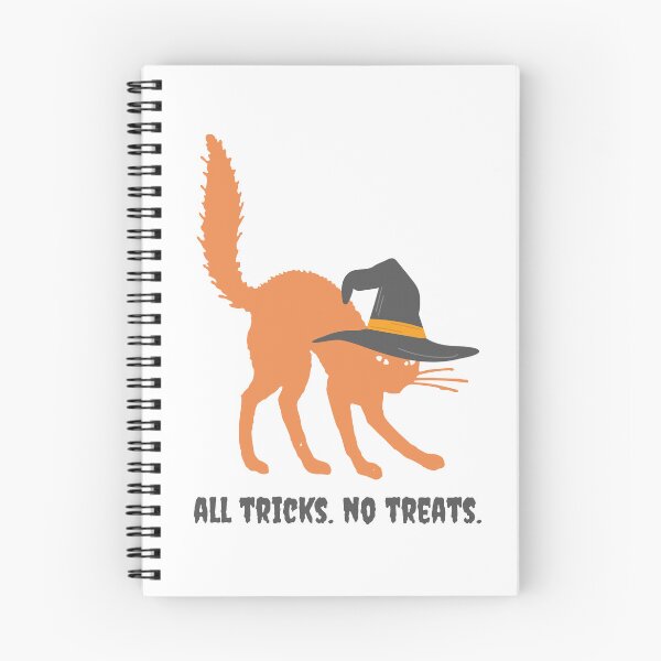 Item preview, Todos los trucos. Gato de Halloween sin golosinas designed and sold by franklear.