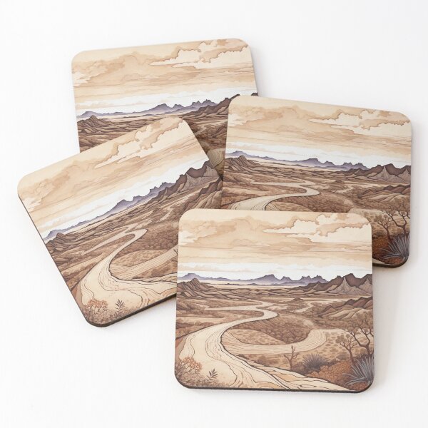 Item preview, Eternal Wandering: A Breathtaking Desert Road designed and sold by Ngea.