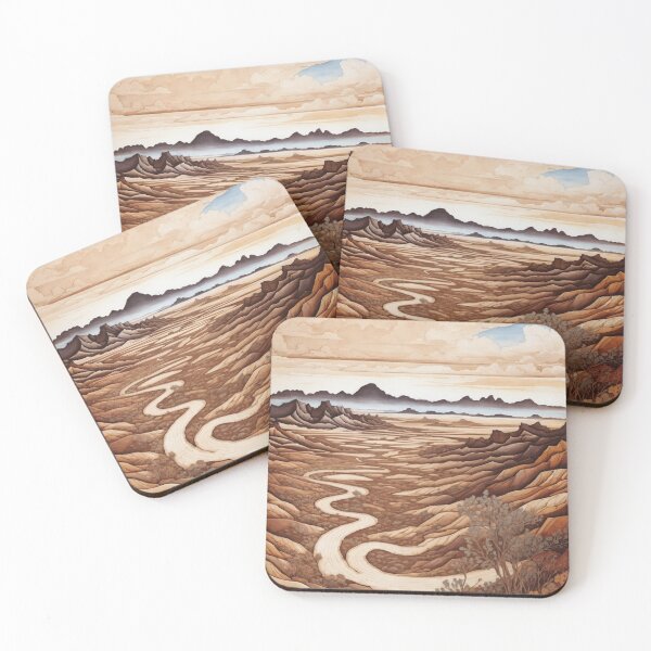 Item preview, Solitude's Path: A Desolate Desertscape designed and sold by Ngea.
