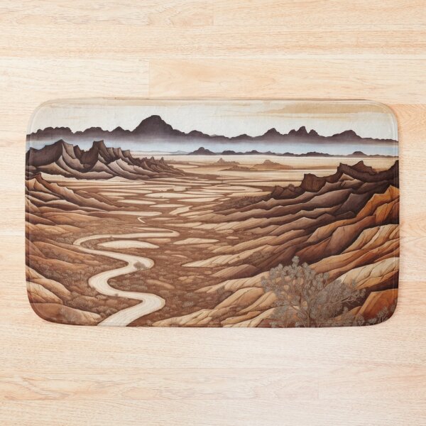Item preview, Solitude's Path: A Desolate Desertscape designed and sold by Ngea.