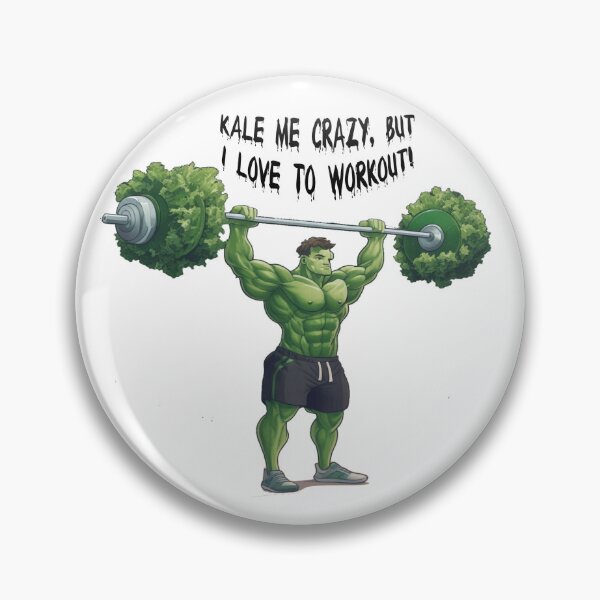 Item preview, Kale me Crazy, but I love to workout! designed and sold by Cacti & Caps.
