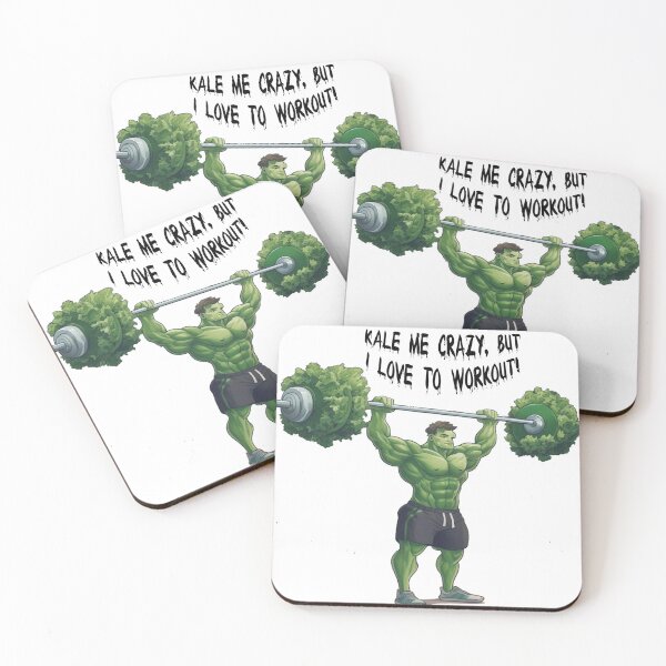 Item preview, Kale me Crazy, but I love to workout! designed and sold by Cacti & Caps.