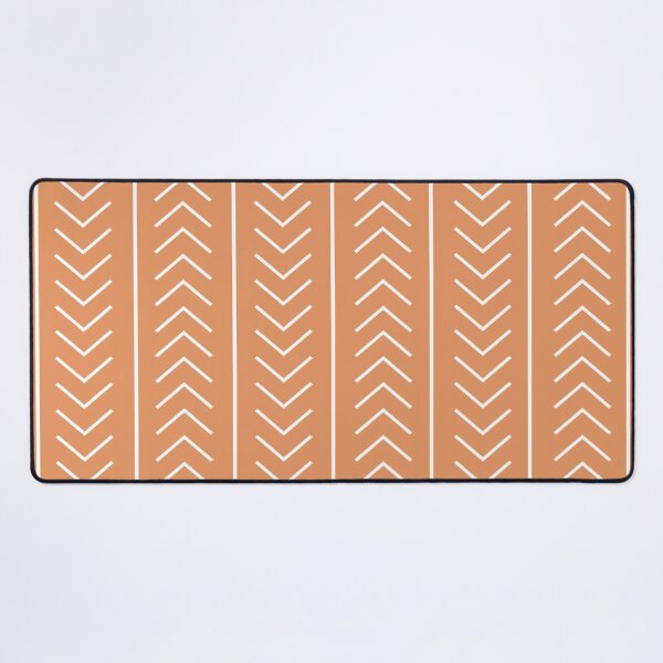 Item preview, Peach and White Modern Stripe Chevron Pattern Apricot Crush 024-65-27 2024 Trending Shades designed and sold by ColorOfTheYears.
