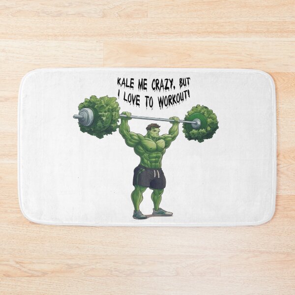 Item preview, Kale me Crazy, but I love to workout! designed and sold by Cacti & Caps.