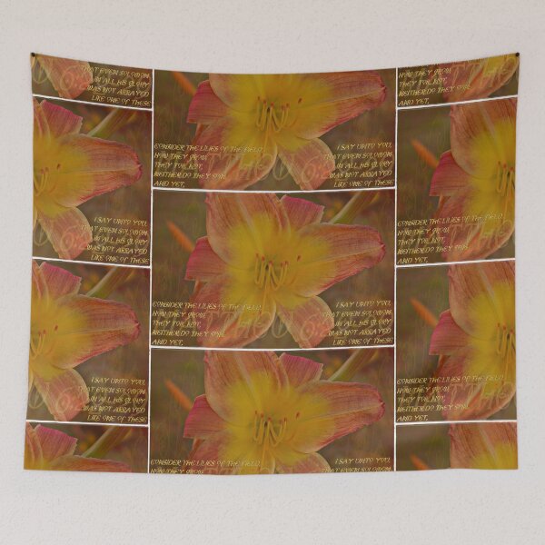 Item preview, Matthew 6:28-29 designed and sold by Romans 12 Designs.