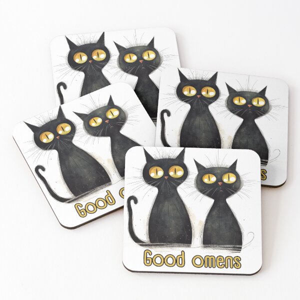 Item preview, Black cats - good omens designed and sold by TSO89.