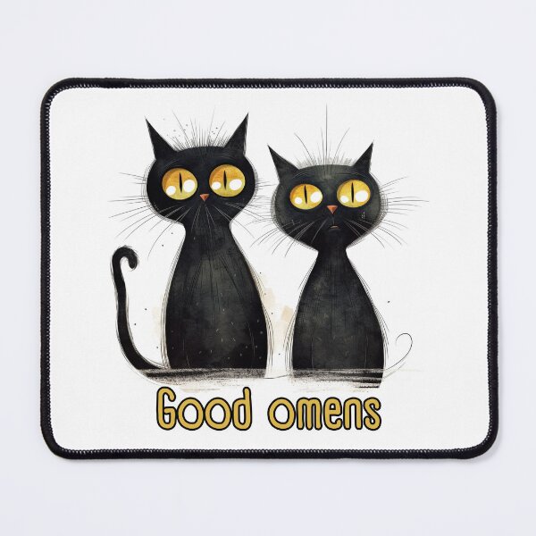 Item preview, Black cats - good omens designed and sold by TSO89.