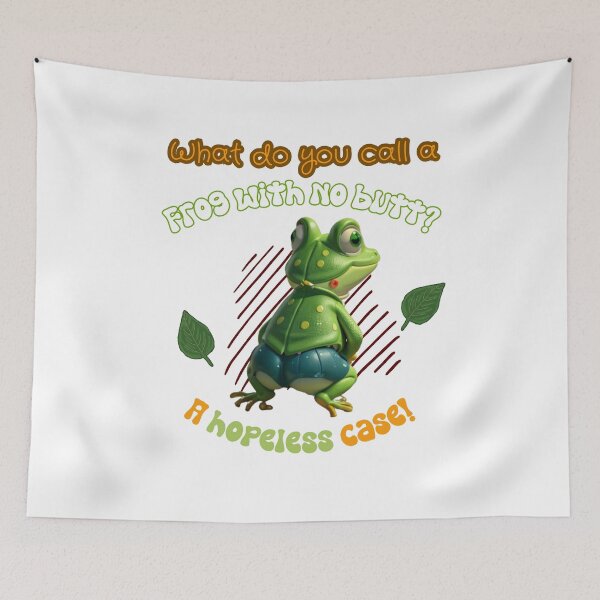 Item preview, Frog Butt Hopeless Case designed and sold by VicetTees.