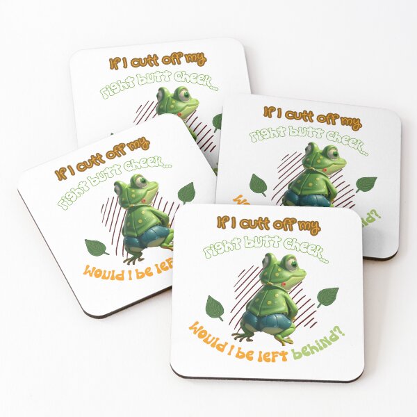 Item preview, Frog Butt Cheek Behind designed and sold by VicetTees.
