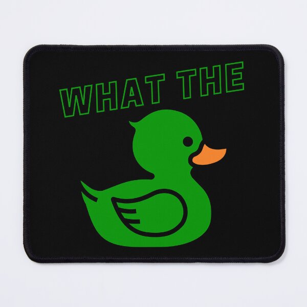 Item preview, What the Duck - Rubber Duckie (Green) designed and sold by DavidsDucks.