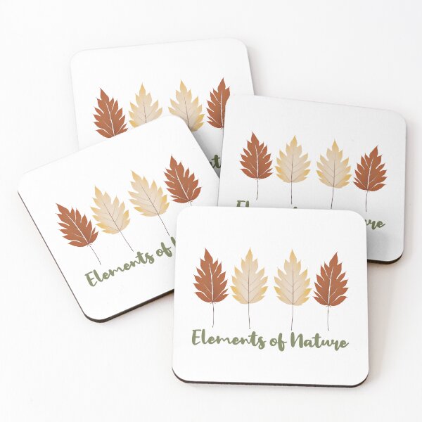 Item preview, Gorgeous Fall Leaves - Set of 4 | Elements of nature Nature print designed and sold by pixdesigns.