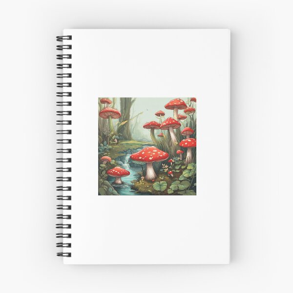 Item preview, Mushroom scenery with water flowing  designed and sold by AudreyTM.