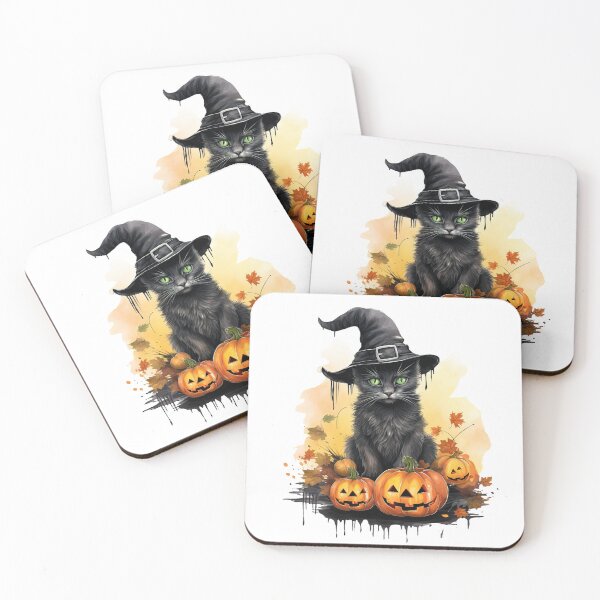 Item preview,  Halloween Cat | Witch Cat designed and sold by PawsandPages.