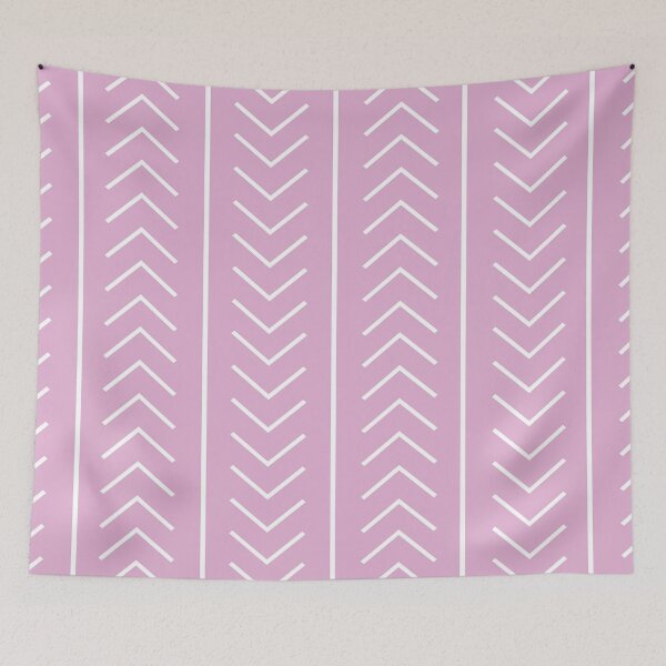 Item preview, Pastel Pink and White Modern Stripe Chevron Pattern Fondant Pink 147-70-20 2024 Trending Shades designed and sold by ColorOfTheYears.