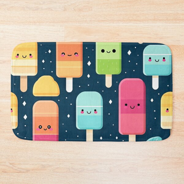 Item preview, Kawaii cute pixel popsicle pattern designed and sold by AeonAcademy.