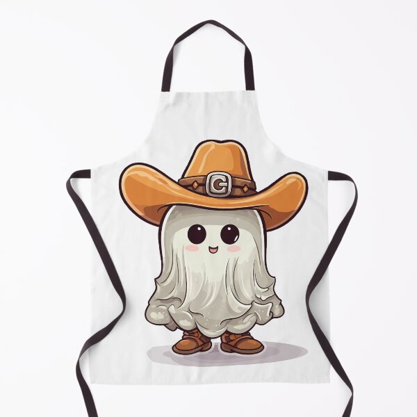 Item preview, Giddyup, Ghost Cowboy! - cartoon cute halloween designed and sold by EmeraldeaArt.