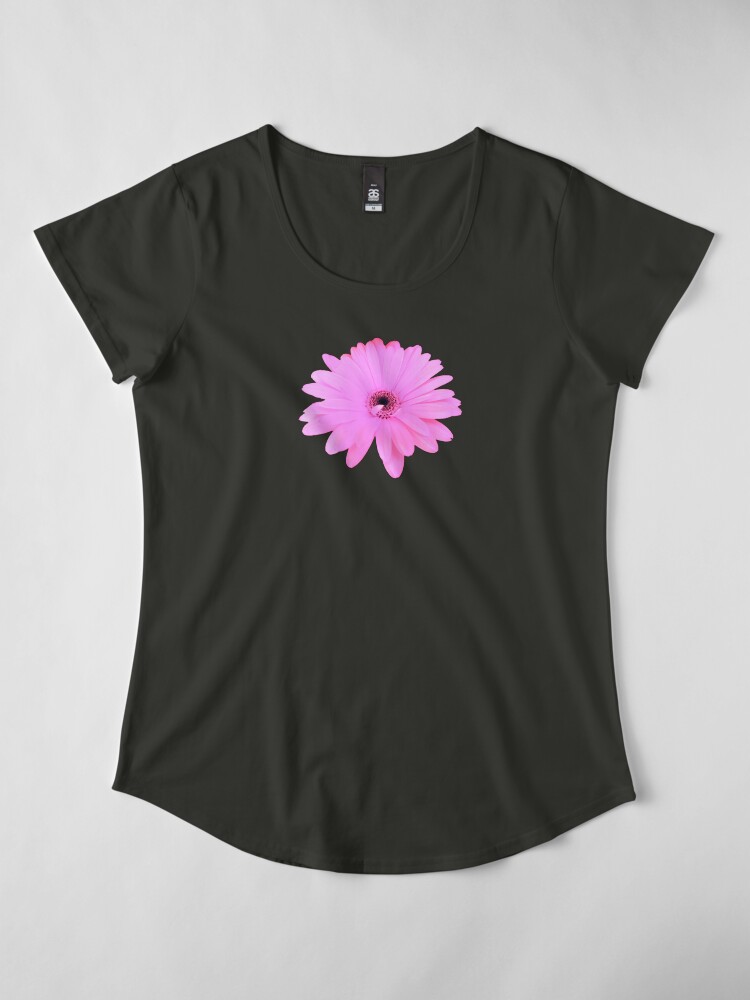 Alternate view of Pink Daisy Premium Scoop T-Shirt