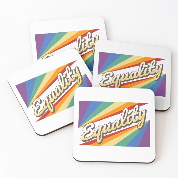 Item preview, EQUALITY graphic with bold colorful graphic design. designed and sold by npizzino.