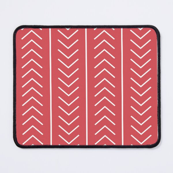 Item preview, Bright Red and White Modern Stripe Chevron Pattern Radiant Red 011- 50 -32 - 2024 Trending Shades designed and sold by ColorOfTheYears.