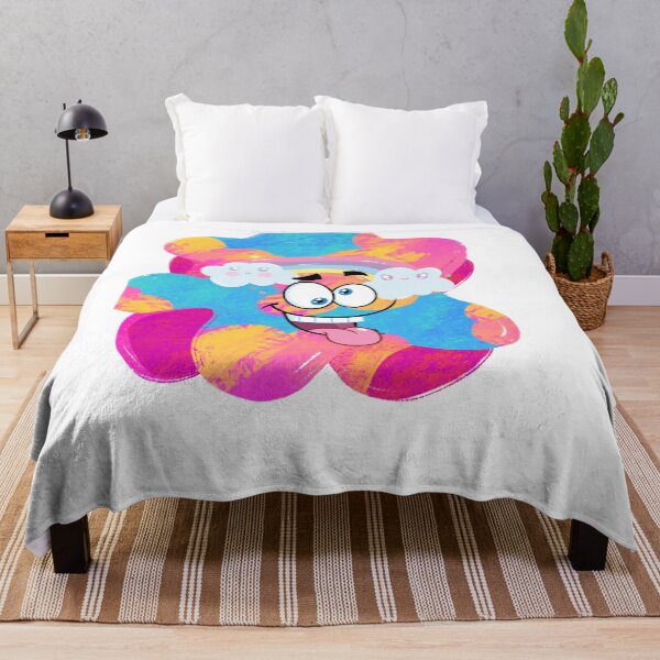 Item preview, crazy rainbow face designed and sold by LiveOutdoor.