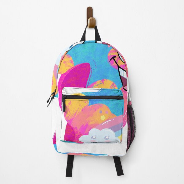 Item preview, crazy rainbow face designed and sold by LiveOutdoor.