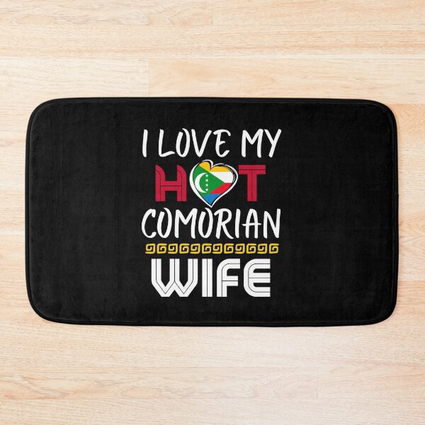 Item preview, I Love My Hot Comorian Wife Husband designed and sold by Furahisha.