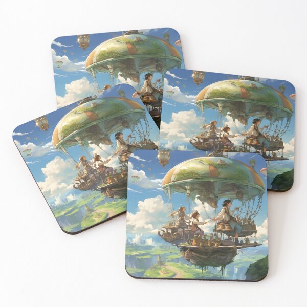 Item preview, Wings and Whimsy: A Cloud Kingdom Aerial Tea Adventure designed and sold by MystiCanvas.