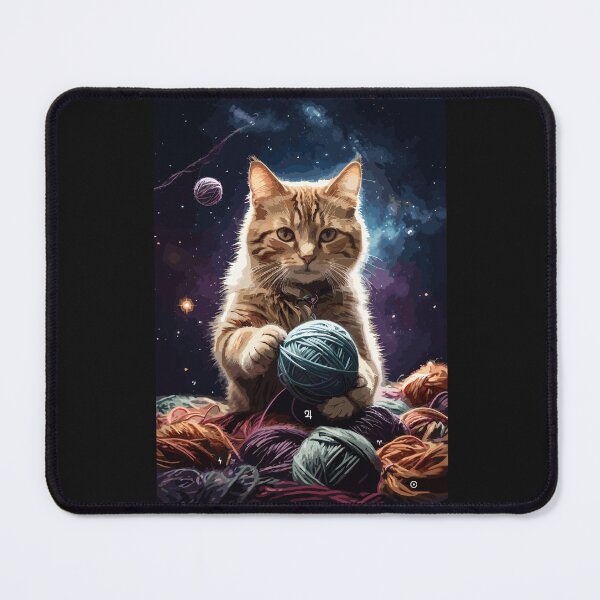 Item preview, Cosmic Cat and its Yarn designed and sold by Zeus-Prime.
