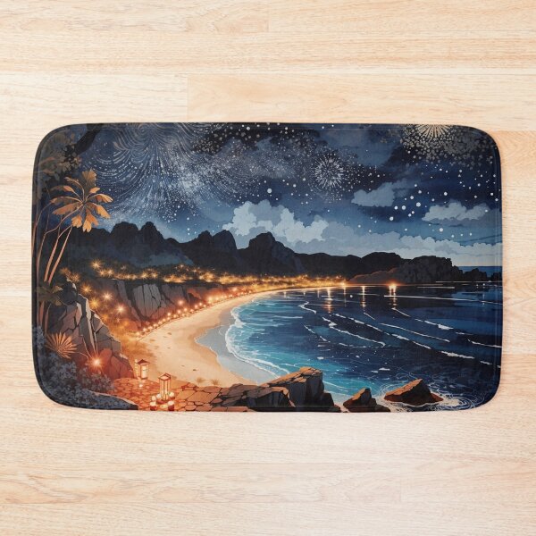 Item preview, Beachside Serenade: Illustrating the Romantic Shoreline and Stars designed and sold by Ngea.