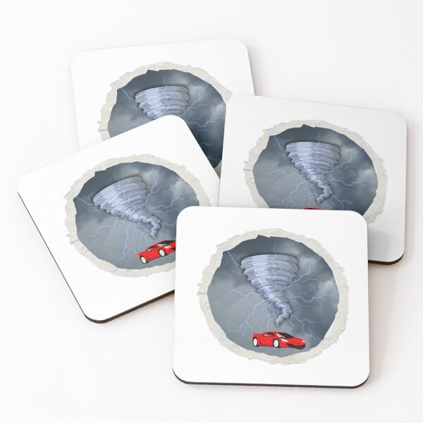 Item preview, Car in tornado designed and sold by Lazoni.