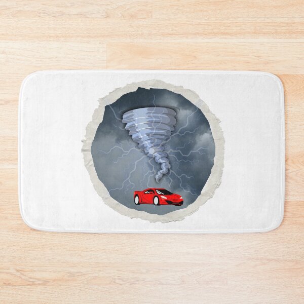 Item preview, Car in tornado designed and sold by Lazoni.