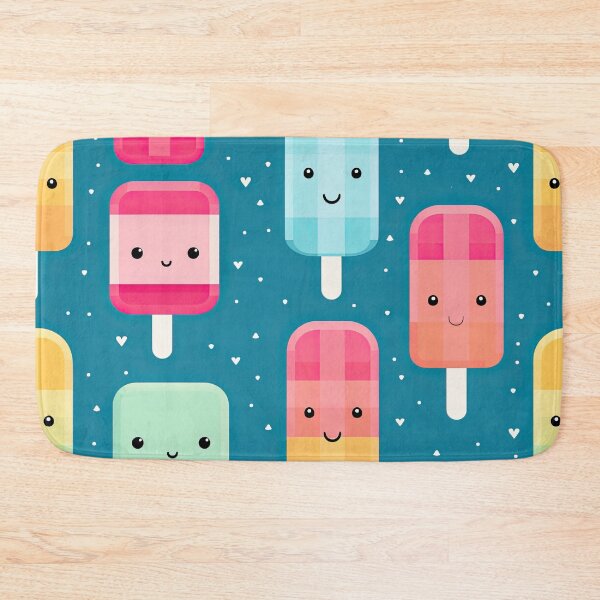 Item preview, Kawaii cute pixel popsicle pattern designed and sold by AeonAcademy.