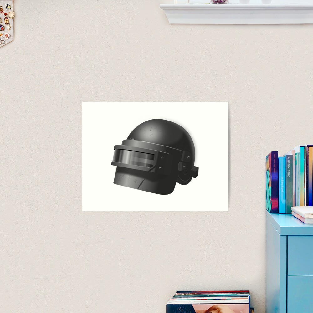 Russian spetsnaz helmet (PUBG level 3 helmet). | Art Print