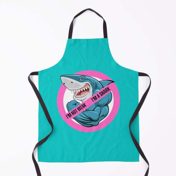 Item preview, Nimona Stickers  I'M Weak, I'm A Shark designed and sold by AlvaAdame.