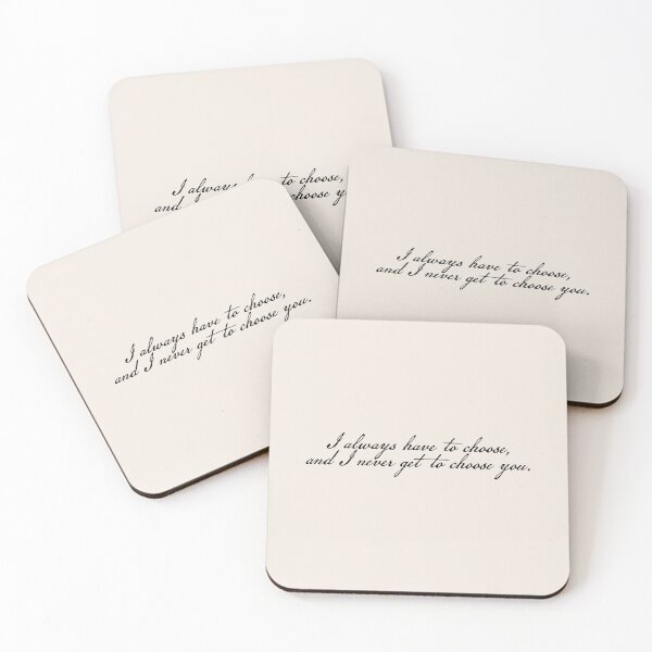 Item preview, Manacled Quote I Always Have To Choose designed and sold by FandomPlanet.