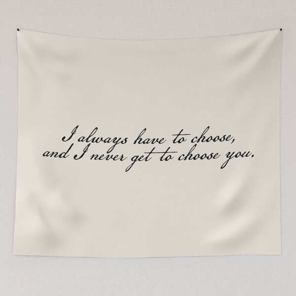 Item preview, Manacled Quote I Always Have To Choose designed and sold by FandomPlanet.