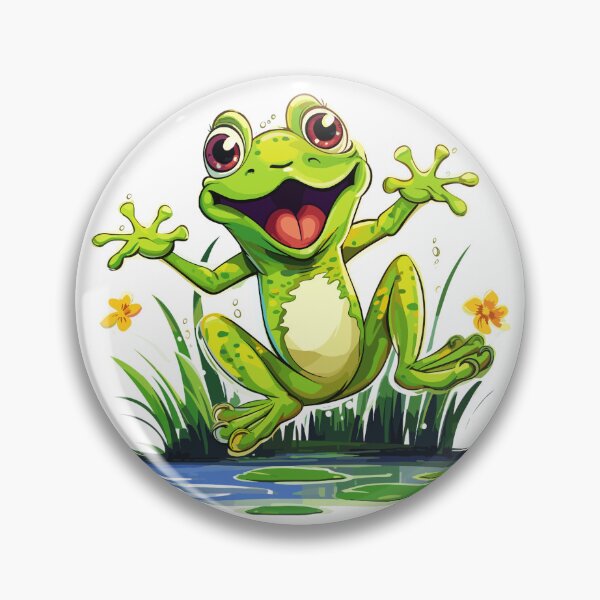 Item preview, Frolicsome Pond Leaper designed and sold by TeeArtDesigns.
