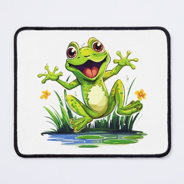 Item preview, Frolicsome Pond Leaper designed and sold by TeeArtDesigns.