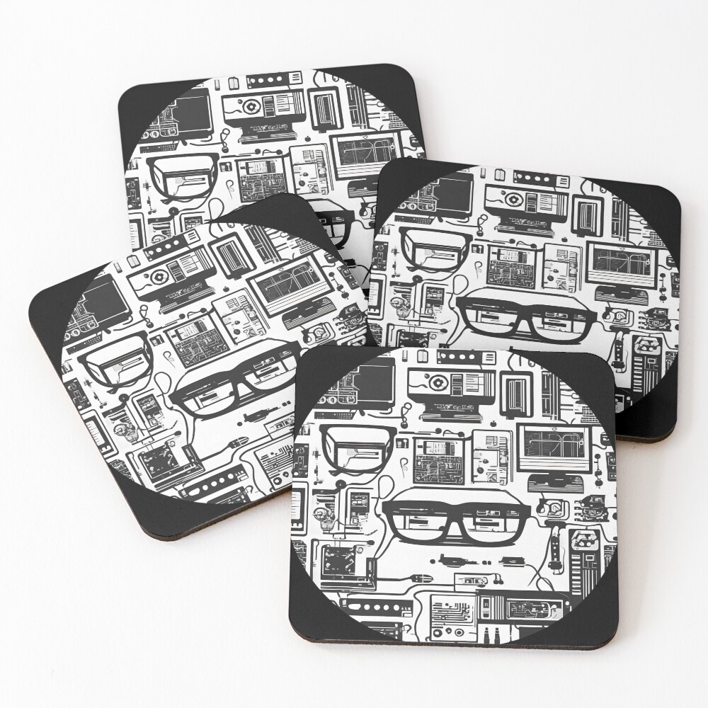 Item preview, Coasters (Set of 4) designed and sold by AbsoluteA.