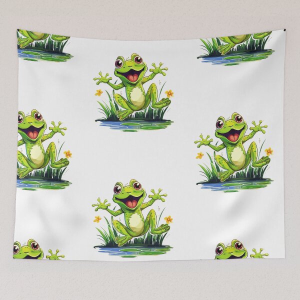 Item preview, Frolicsome Pond Leaper designed and sold by TeeArtDesigns.