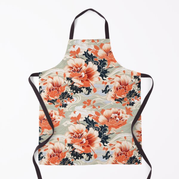Item preview, Timeless Patterns: Tsubaki Tranquility. Premium Seamless Floral Pattern Design designed and sold by HIKARI Creations.