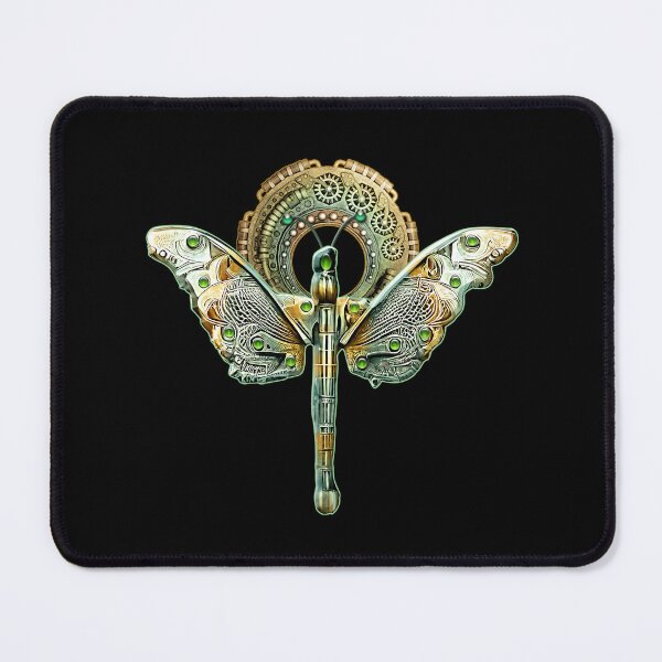 Item preview, Steampunk Moth Isolated Distressed Grunge designed and sold by Retro Art Factory.