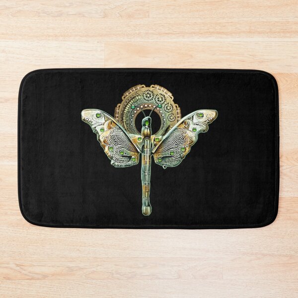 Item preview, Steampunk Moth Isolated Distressed Grunge designed and sold by Retro Art Factory.