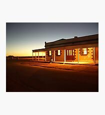 Birdsville Hotel Photographic Print