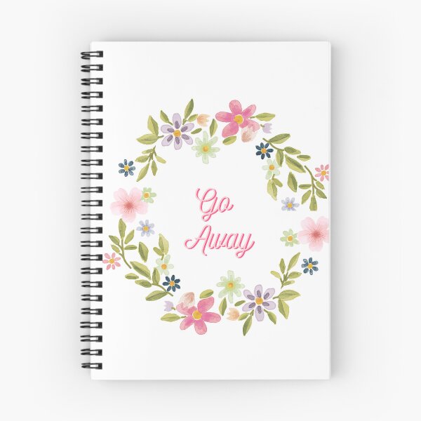 Item preview, Go Away- Flowers designed and sold by nyccatmom.