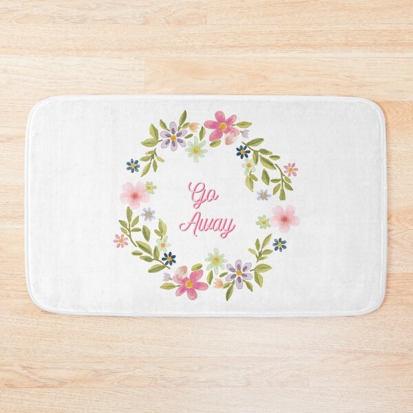 Item preview, Go Away- Flowers designed and sold by nyccatmom.